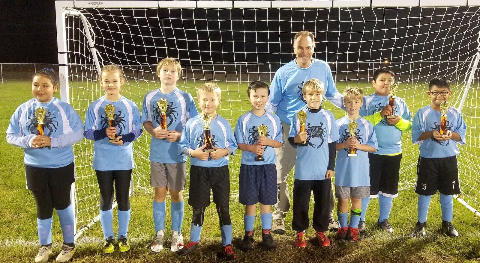 Ocean Odyssey team wins Rec and Parks junior soccer division